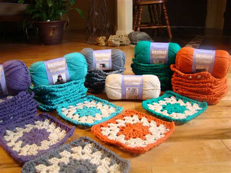 You bought it and let it sit or you have some of it leftover. . Crowd crochet